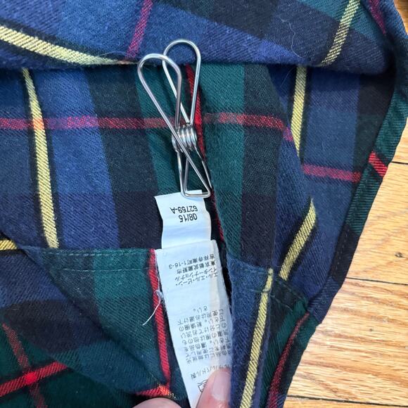 1990s/Y2K Era LL Bean Flannel Mens Shirt - Picture 3 of 5